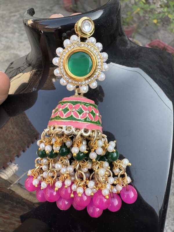 Buy Kundan Earrings Online | Latest Traditional Earrings for Women