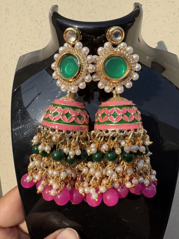 Buy Kundan Earrings Online | Latest Traditional Earrings for Women