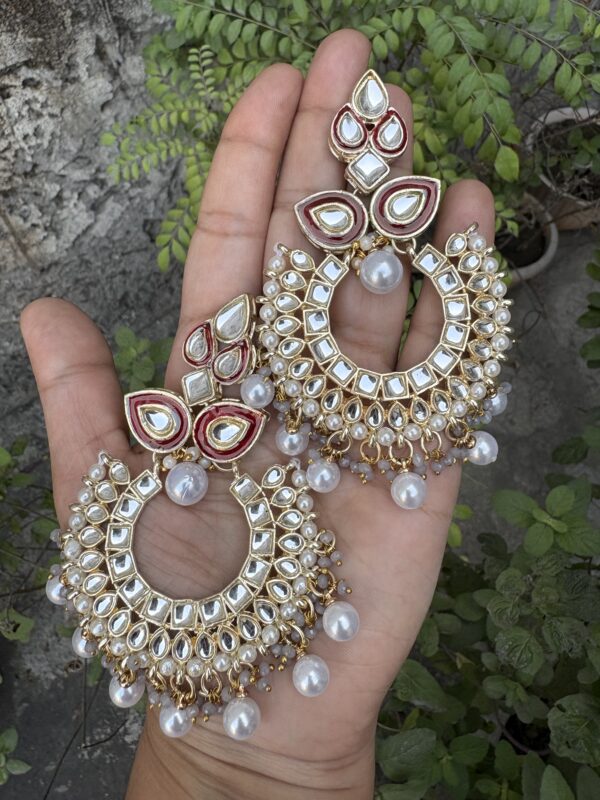 Kundan Earrings for Women | Traditional & Bridal Jewellery Online