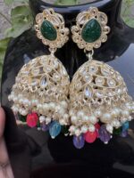 Elegant Kundan Earrings for Women | Wedding & Party Wear