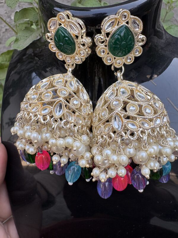 Elegant Kundan Earrings for Women | Wedding & Party Wear