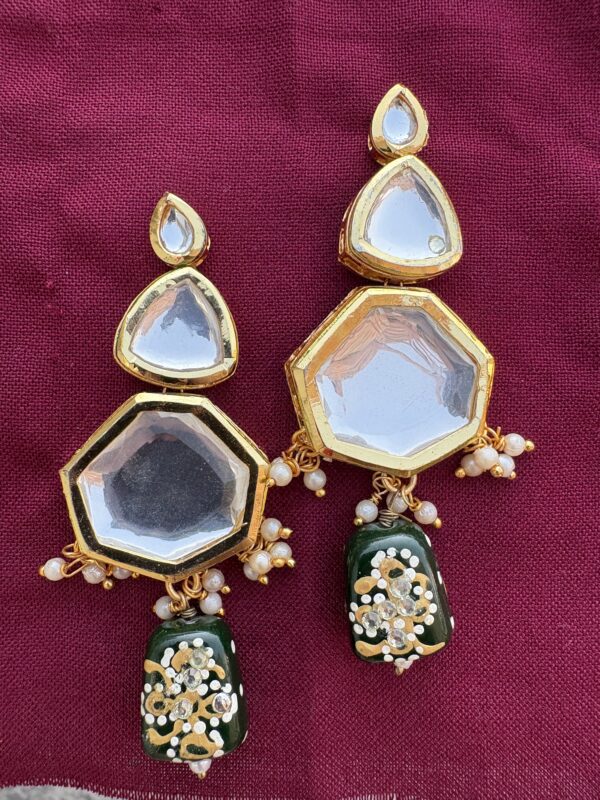 Latest Kundan Earrings Online | Handcrafted Traditional Jewellery