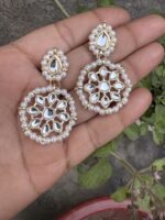 Buy Kundan Earrings 4 Pair
