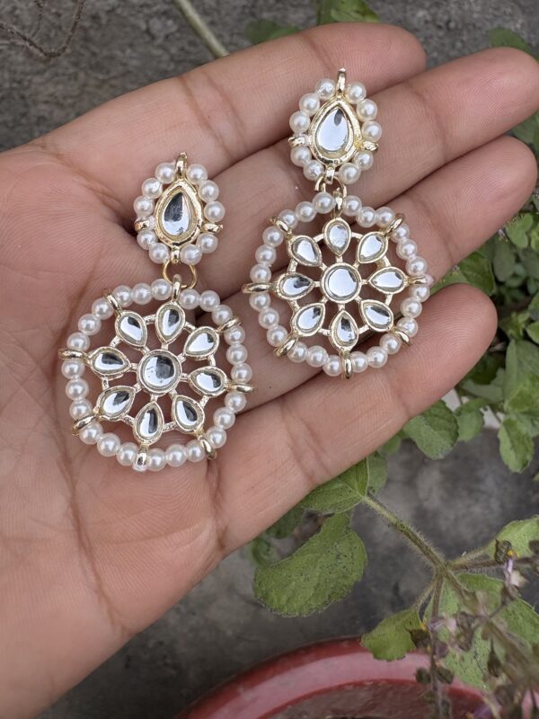 Buy Kundan Earrings 4 Pair