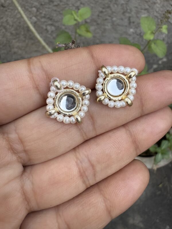 Buy Kundan Earrings 4 Pair