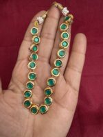 Traditional Bridal Kundan Choker Set with Pearl Detailing
