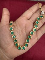 Traditional Bridal Kundan Choker Set with Pearl Detailing
