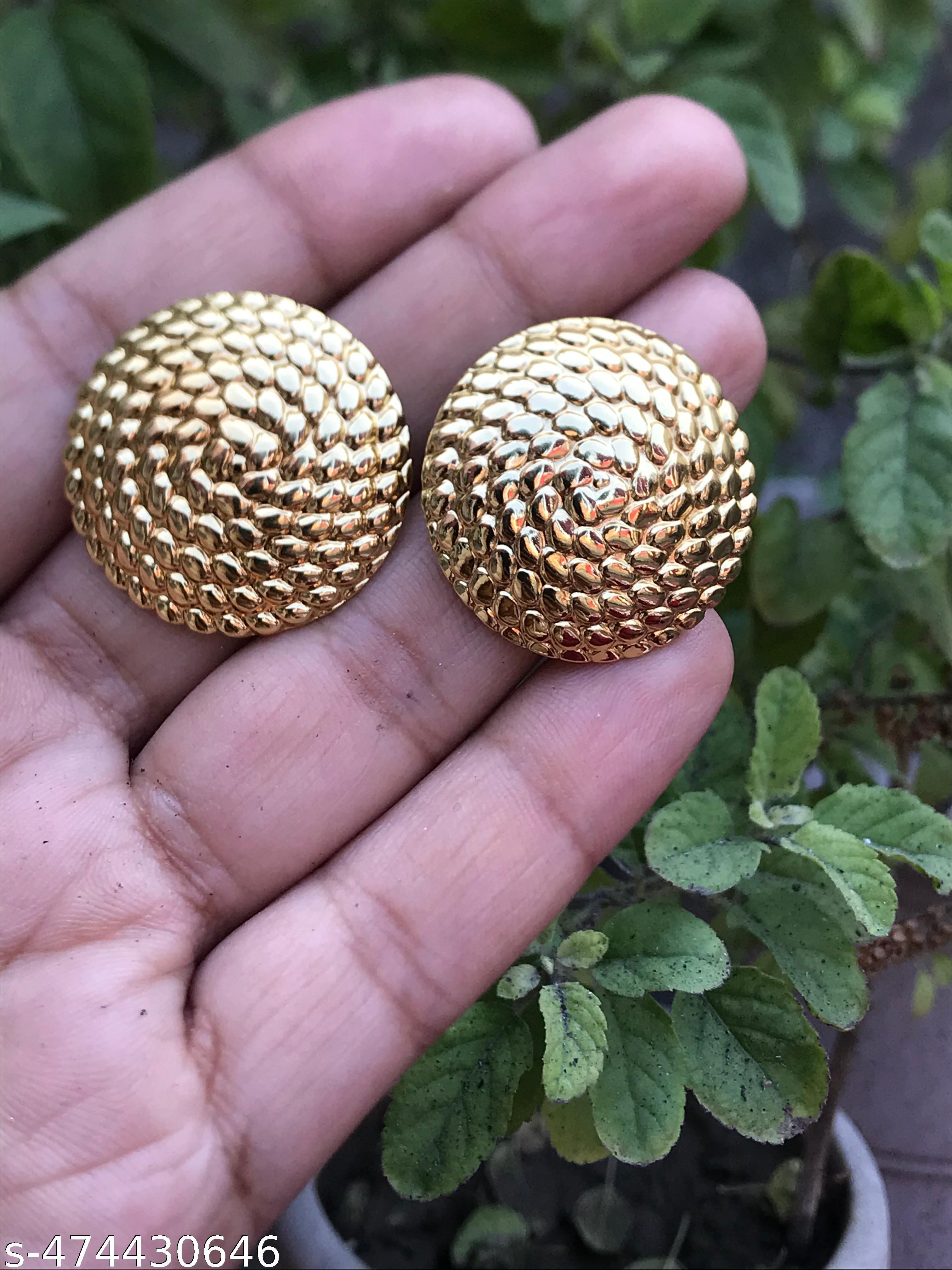 Korean style Golden Earrings and Studs
