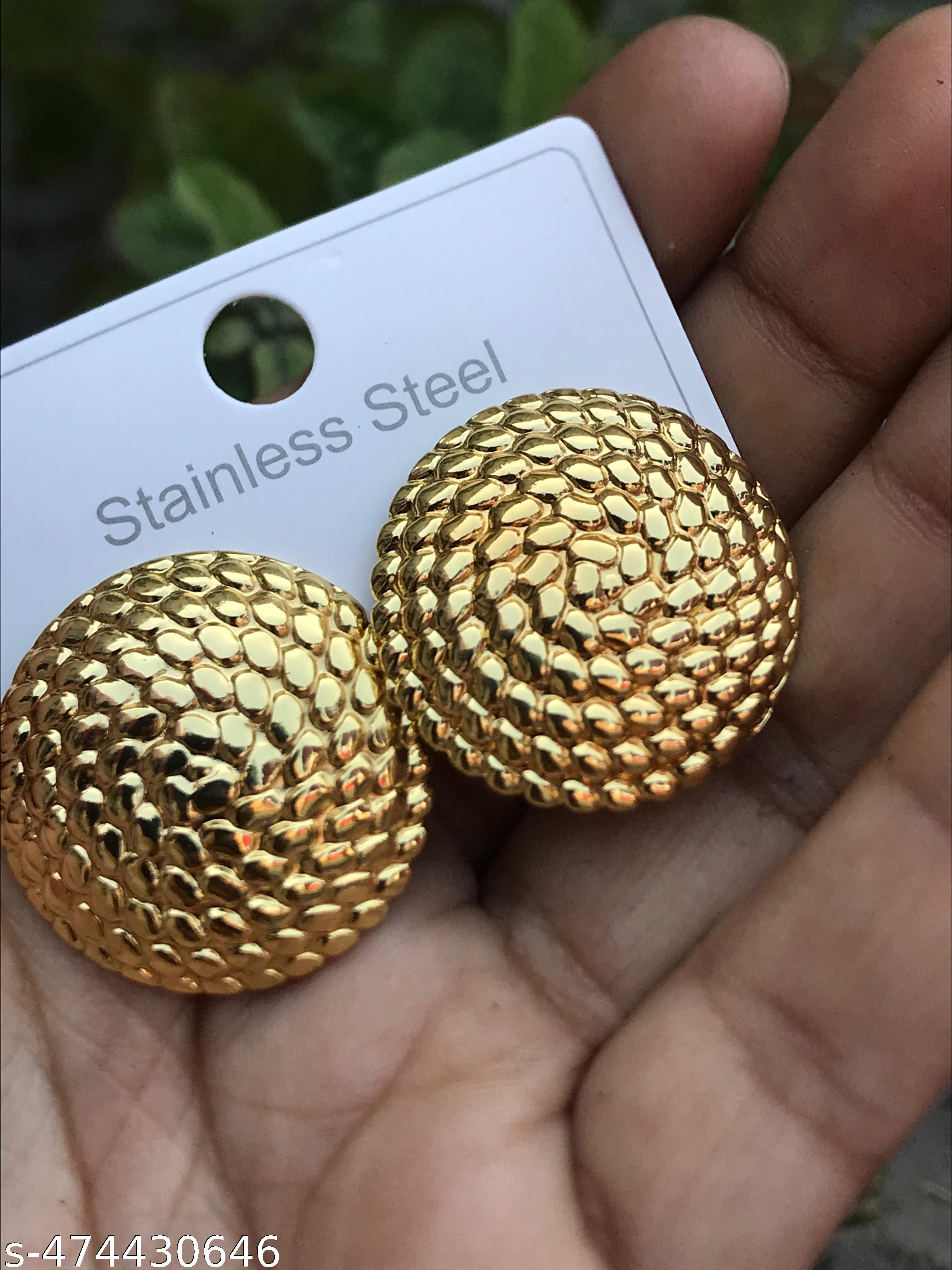Korean style Golden Earrings and Studs