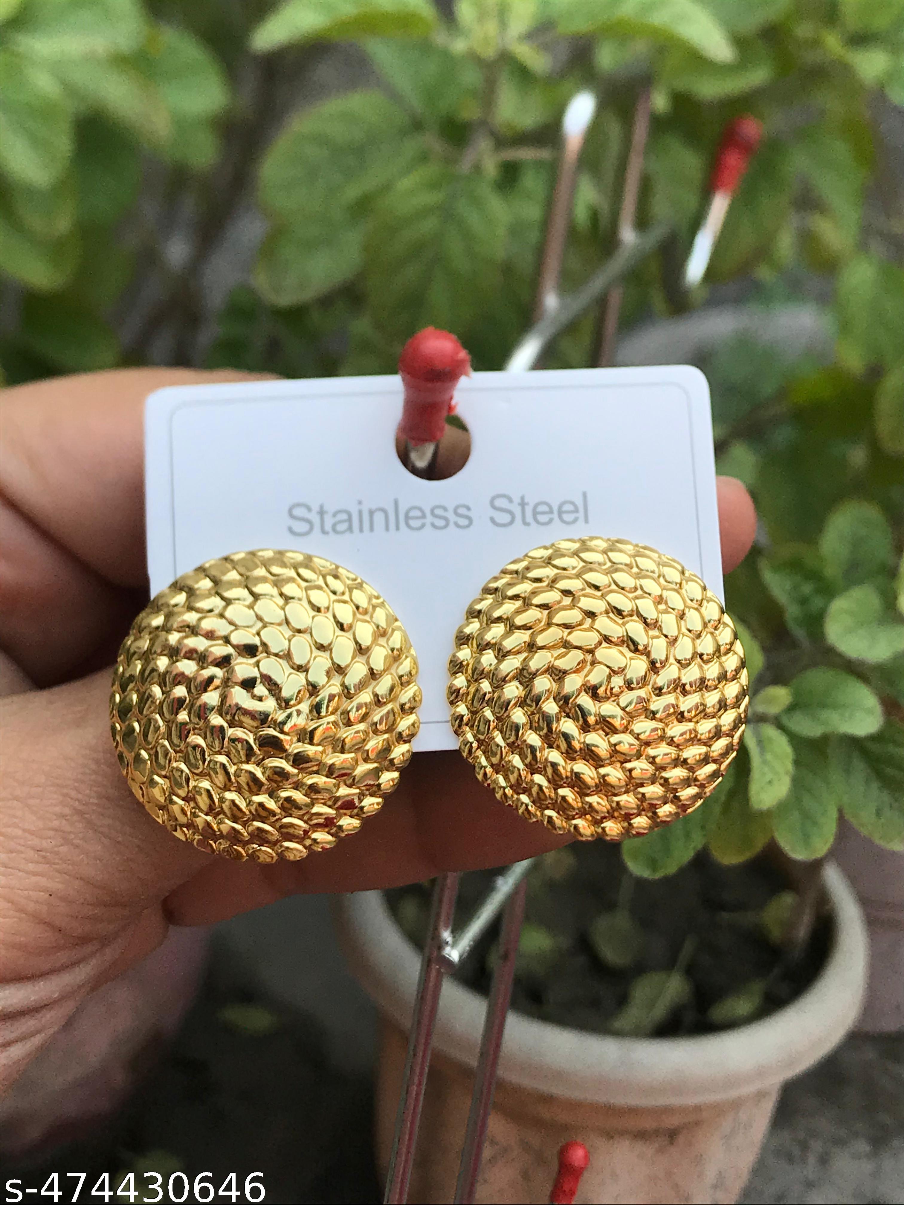 Korean style Golden Earrings and Studs