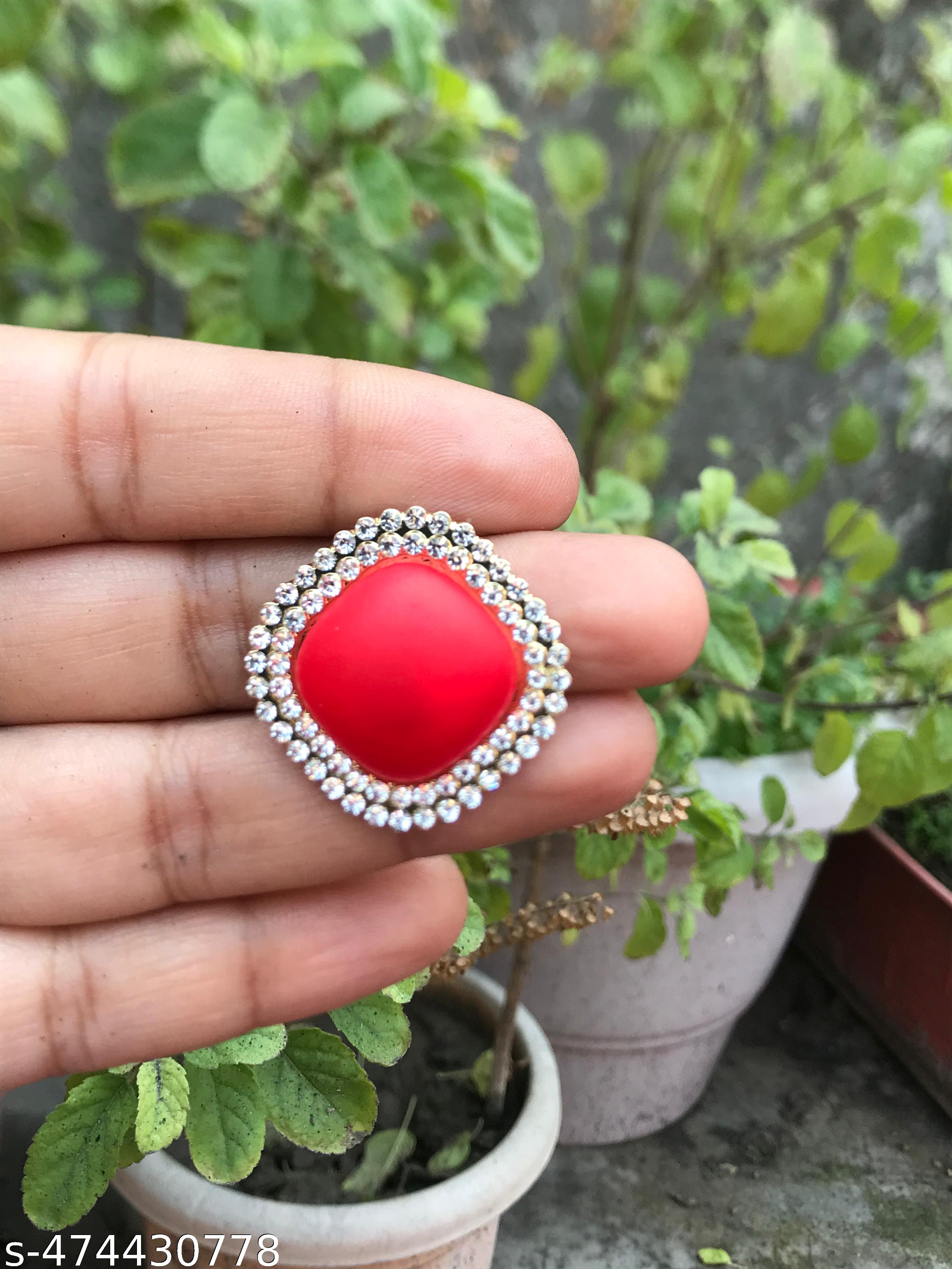 Korean style Red Earrings and Studs