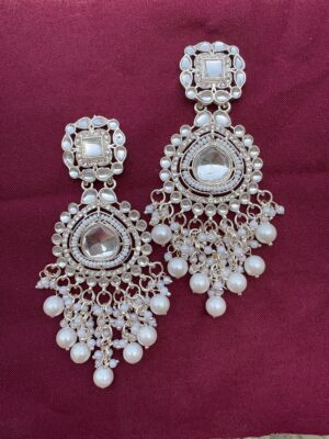 Kundan Earrings For Women | Jumkha | Wedding