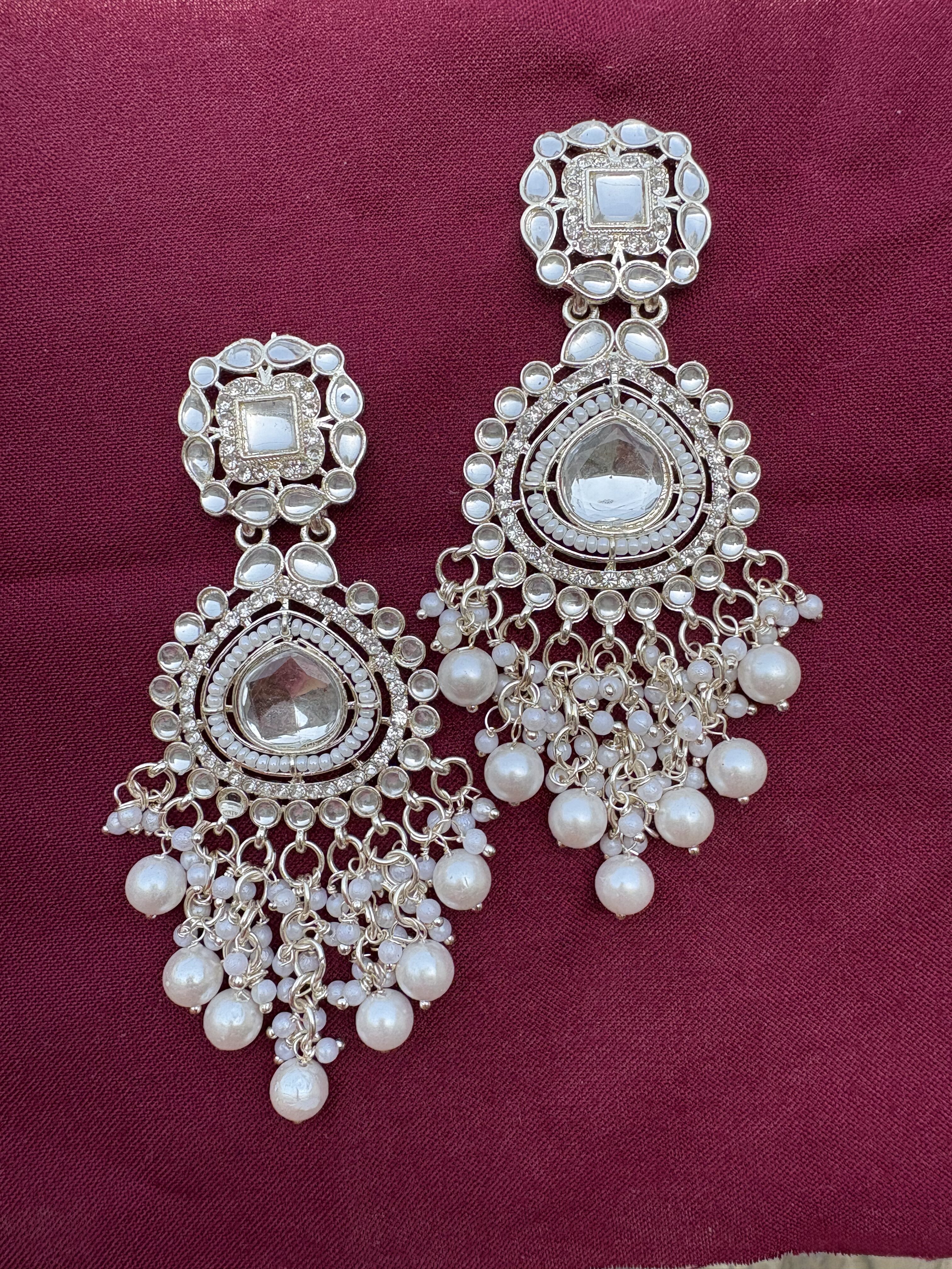 Kundan Earrings For Women | Jumkha | Wedding