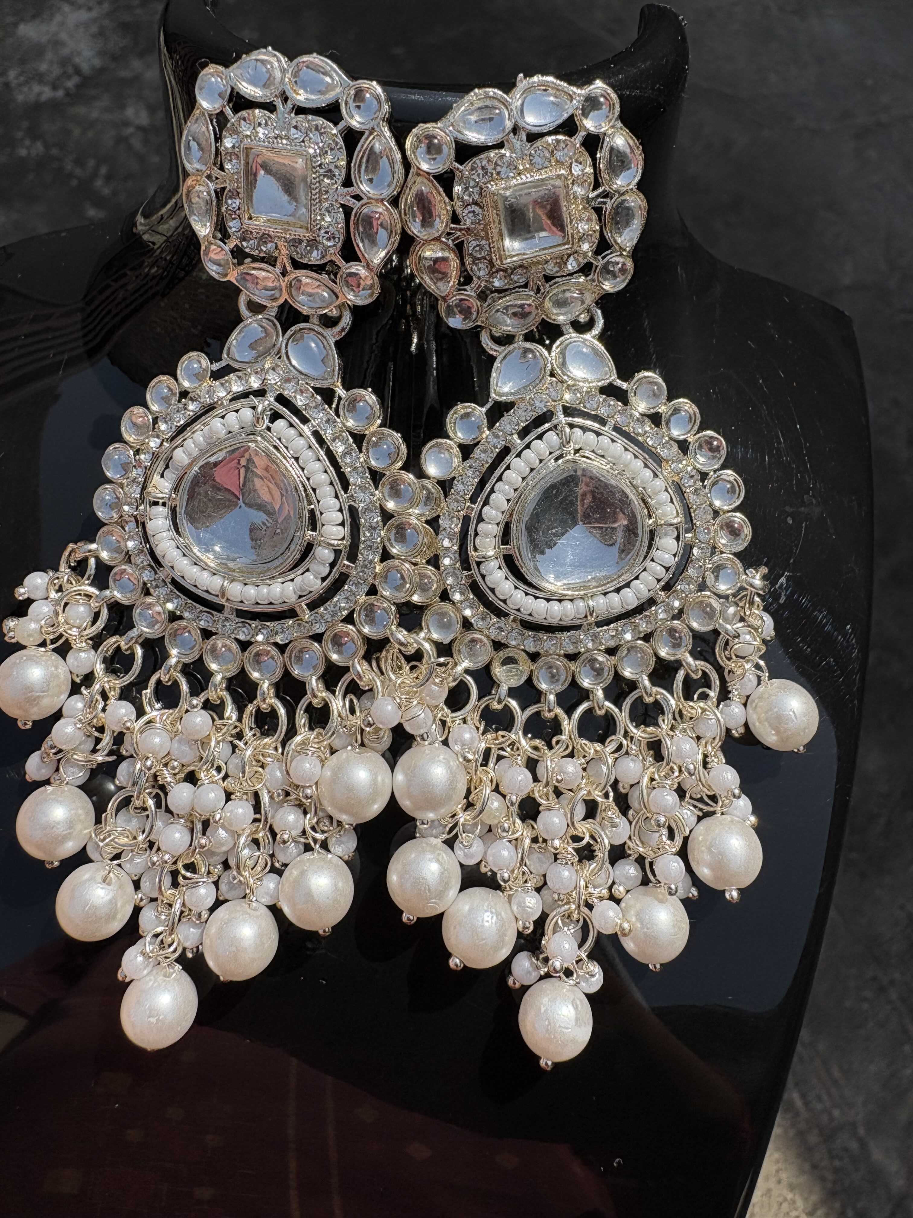 Kundan Earrings For Women | Jumkha | Wedding