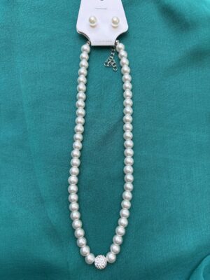 White Pearl Necklace for Women | Elegant Statement Jewellery