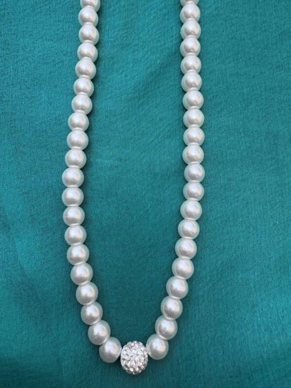 White Pearl Necklace for Women | Elegant Statement Jewellery